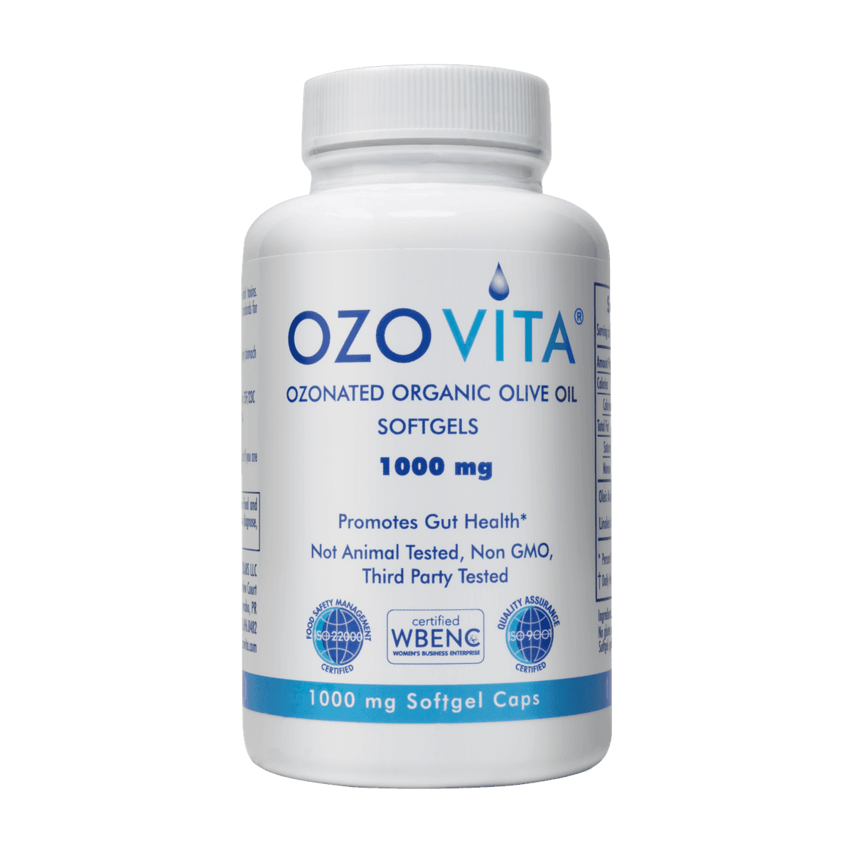 Ozonated Organic Olive Oil Softgels, 60 count