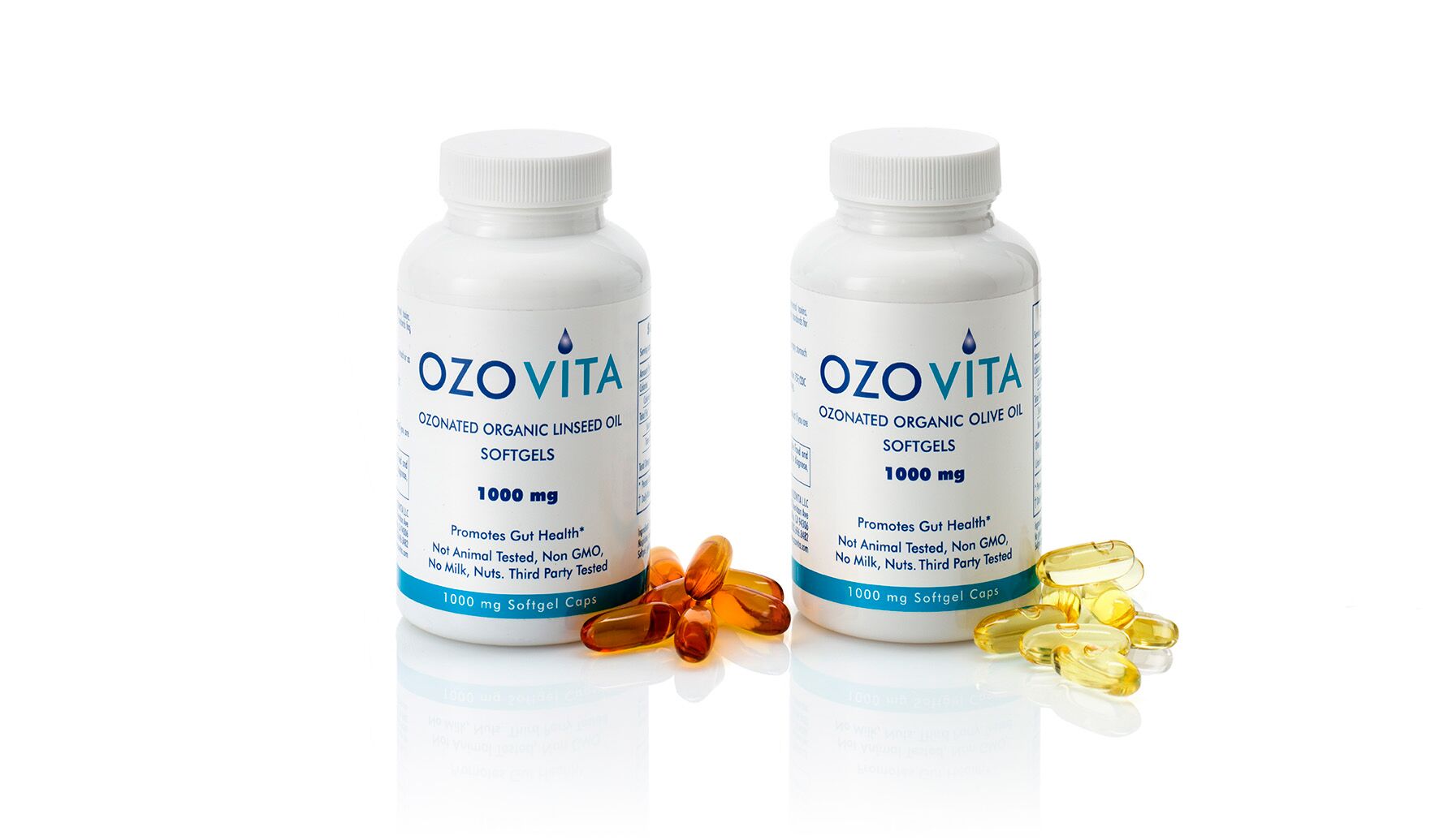 Ozovita Organic Products — Ozonated Oil Softgels